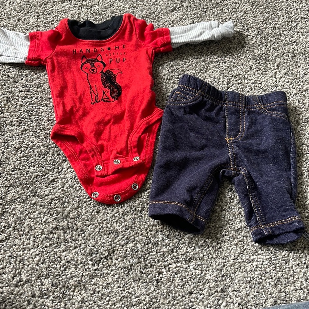 Handsome little pup outfit